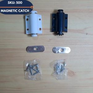 Magnetic Push Touch Catch for Kitchen Cabinet Door with Screws