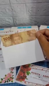 AMPLOP nama dan alamat sendiri amplop putih kostum acara