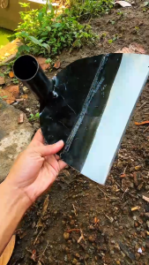 Sahabat Craft Cangkul Bulat Cangkul Kepala Pengganti baja taman Cangkul Pertanian | Cangkul Tangan bahan baja asli