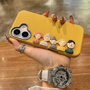 Sup&LV | Apple 16 Phone Case Luxury Sheepskin Protective Cover Anti-Fall Large Hole Design Unique Style Compatible With iPhone 16 Pro Max