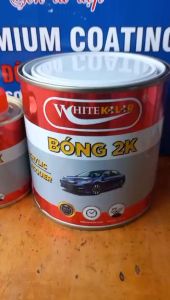 Sơn Bóng 2K Acrylic Xingfa Bộ 12Kg dùng cho xe ngoại thất gỗ chống UV và bên màu