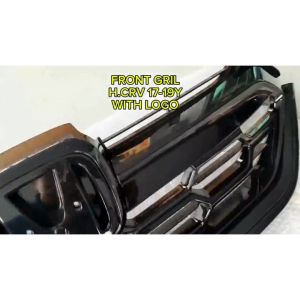 [ FREE LOGO ] HONDA CRV 2017-2021 FRONT BUMPER GRILL GRILLE TYPE-R BLACK COLOUR