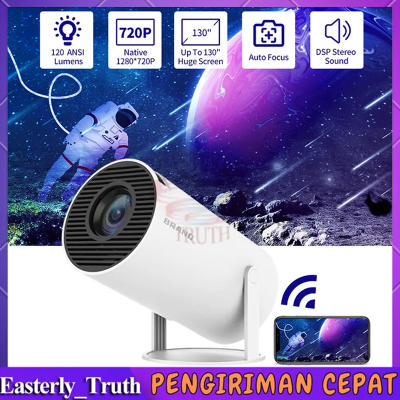 【Layar Gratis 】Gimbal3 Smart Proyektor Android 11.0 4K UHD WiFi6 Bluetooth 5.0 1