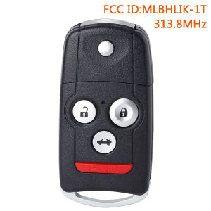 DIYKEY MLBHLIK-1T Remote Car Key Fob for Acura TL TSX ZDX 2010 2011 2012 2013 2014 313.8MHz