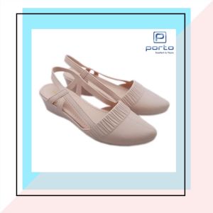 PORTOLADY-BCH / sepatu wanita dewasa/sepatu wedges wanita korea / sepatu kantor wanita dewasa / sepatu wedges karet wanita dewasa / wedges kasual wanita dewasa