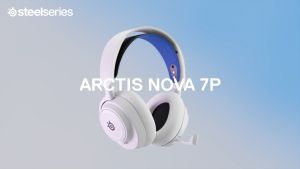SteelSeries Arctis Nova 7P Wireless Playstation Gaming Headset 360 Spatial Sound 2.4GHz + Bluetooth Headphone