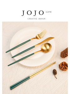 Luxury High-end Heavy Stainless Steel Dining Utensils