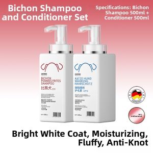 SHICHONGERJIAO | White Dog Fragrant Anti-Bacterial Shiny Pet Shampoo