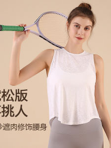 New Womens Sport Tank Top Pure Color Breathable Quick Dry Yoga Fitness Running Outwear Summer Sportswear Comfortable Vest