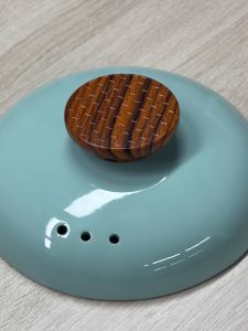 ฝาหม้อหินceramic ทนความร้อนสูง เครื่องครัวไฟฟ้าใช้ในบ้าน ป้องกันการเผาและรั่วไหล ฝาหม้อเดี่ยว ฝาหม้อหุงข้าวแบบแยก