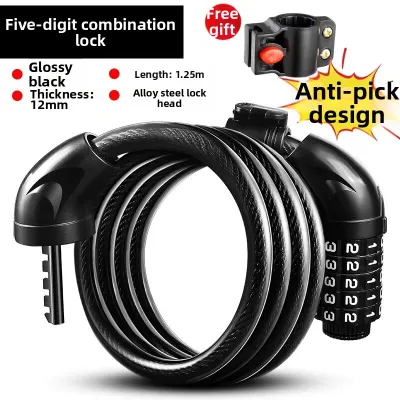 TOSUOD | Portable Anti-Theft Password Bike Lock