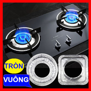 Combo 10 Tấm Giấy Bạc Lót Bếp Ga Chắn Dầu Mỡ