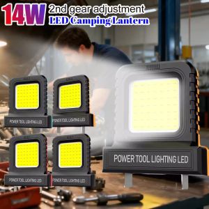 Đèn LED chiếu sáng trên tàu độ sáng cao Đèn Pha Phụ kiện dụng cụ điện cho 20V-21V pin lithium IP67 không thấm nước ngoài trời worklights