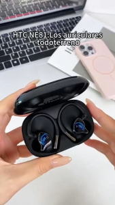 HTC ne81 Tai nghe nhét tai không dây hỗ trợ kết nối đồng thời hai thiết bị Bộ ĐỔI GIỌNG NÓI Tai nghe bluetooth 3 trong 1