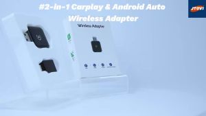 Bộ Chuyển Đổi CarPlay Không Dây Mini Cho iPhone - Bộ Thu Phát CarPlay Có Dây Sang Không Dây Tương Thích Với Các Mẫu iPhone