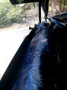 Alas Dashbord Bulu Korea Untuk Mobil Truk Tronton Bus dan mobil besar lainnya