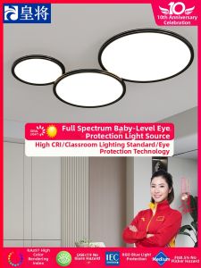 HUANGJIANG | Full Spectrum Eye Protection Minimalist Luxury Ceiling Light