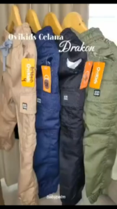 OVIKIDS - DRAKON OVI KIDS - CELANA PANJANG ANAK - JOGGER PANTS ANAK - CELANA ANAK