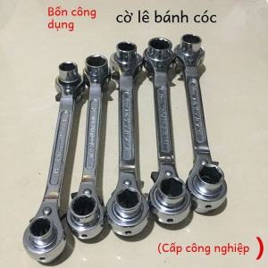 Móc Ratchet Đa Năng Nhanh Hai Chiều Công Cụ Lưỡi Trai Tiết Kiệm Năng Lượng Có Thể Điều Chỉnh Được Bằng Thép Cao Carbon
