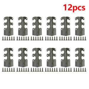 [TL]【TL】6/12pcs Metal Corner Protector Skirting Board Corner Protectors Floor Baseboard Corner Protective Pads Home Living Room