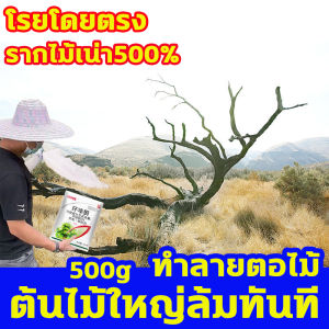 ไผ่ ต้นไม้ใหญ่ วัชพืช รากตายหมดแล้ว ยากำจัดต้นไม้ 500g ยาฆ่าต้นไม้ ผลติดทนนาน ไม่เป็นอันตรายต่อดิน