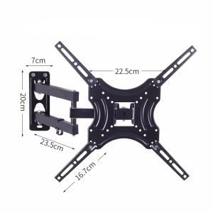 Universal TV Monitor TV Mounts LCD LED Monitor Wall Mount Bracket Adjustable TV Screen Holder TV Frame Support For 32-55 Inches