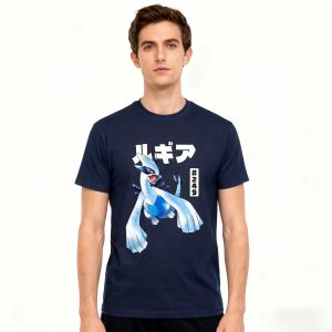 Bandai | Hot Selling New Pok É Mon Design Mens T-shirt Classic Oversized T-shirt Mens Round Neck T-shirt Summer Short Mens Plus Size