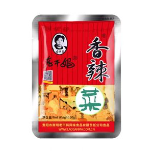 老干妈香辣菜60g袋装下饭菜辣椒酱咸榨菜拌饭拌面