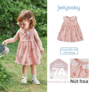 Jelly Baby | Đầm Hè Bông Cho Bé Gái Chống Khuẩn 7A