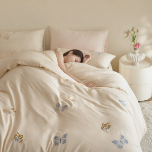 DOHIA | Smooth Tencel Cotton Bedding Set 50s
