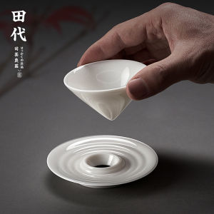 Mutton Fat Jade Tea Cup Handmade Tea Cup Tea Ceremony Utensil Small Cup Kung Fu Tea Set Master Cup