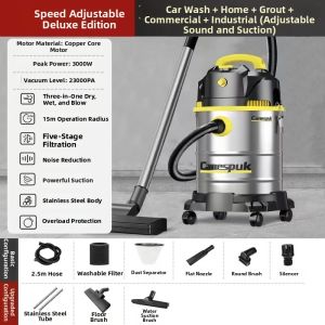 ROMADA | High Suction Wet & Dry Indoor Small Car Cleaning Grouting Cleaning Vacuum