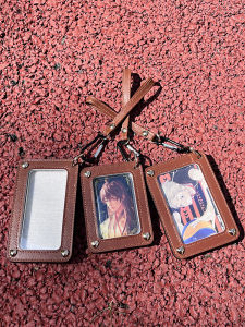 Yunki Square Barbecue Small Pendant Protective Case Thickened Laser Engraving Display Pouch Anime Cartoon Collectible Item