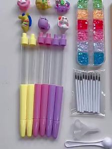 Eco-friendly Magic Sand Pen DIY Kit for Making Ballpoint Pens