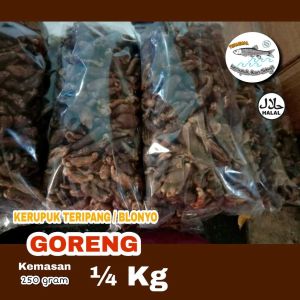 KERUPUK TERIPANG Terung Hitam 250gr Enak Berkhasiat | Khas Sidayu Gresik