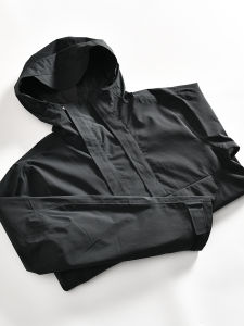 Outdoor Windproof Waterproof Spring Thin Multi-Pocket Mens Jacket Hooded Coat Breathable Standard Fit Fashion Urban Style