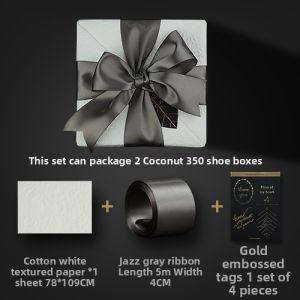 High-End Wedding Gift Packaging Paper Valentines Day New Years Gift Box Set Large Size Paper for Business And Cultural Use