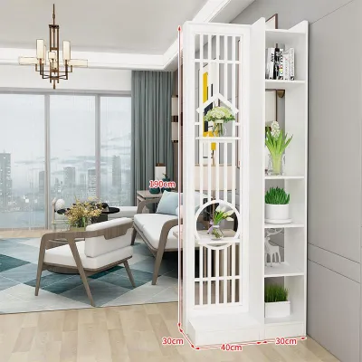 Entrance Cabinet Partitions Luxurious Minimalist New Chinese Style Bar Storage