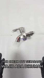 Kran Cabang 2 Lubang / Double Anti Karat Korosi Rapuh Retak