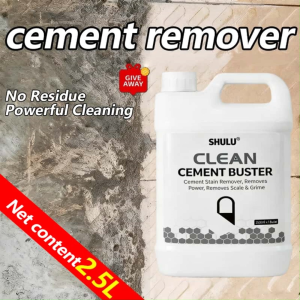 Cement Buster cement remover 2.5L No Residue Powerful Cleaning cement remover for tiles Glass