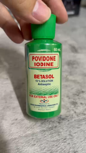 POVIDONE IODINE 10% Solution Antiseptic 60ML FDA Approved BNDPHARMA