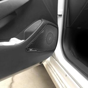 Ốp Loa Tweeter Âm Thanh Nổi Cửa Xe Bằng Thép Không Gỉ Cho Toyota Corolla E210 2019-2025 Phụ Kiện Trang Trí Nội Thất