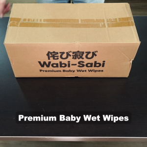 Wabi-Sabi Premium Baby Wet Wipes (8 cap packs x 70pcs) | Thick & Extra Large | Local Instock | Soft & Safe for Baby and Pets