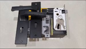 KUNCI PINTU HITAM / KUNCI TANGGUNG MINIMALIS / HANDLE PINTU MURAH / KUNCI PINTU