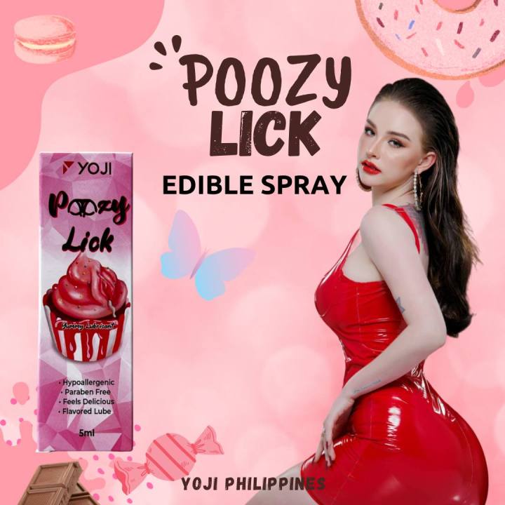 Best Selling Poozy Lick Edible Lubricant for all Gender Men Women