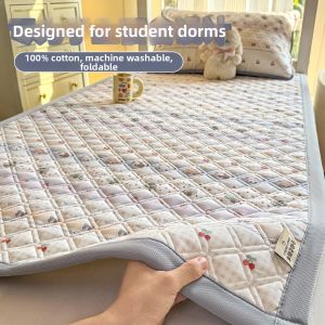 NONGNONGAI | Moisture-proof Soft Cotton Bed Pad 90x190cm