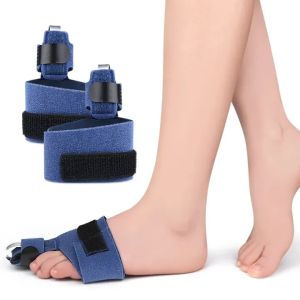 2-Piece Orthotic Brace Bunion Corrector Adjustable Big Toe Straightener