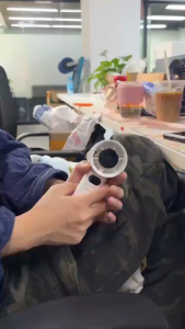 พัดลมขนาดเล็ก ยูเอสบี แบบพกพาขนาด 120 สปีด พัดลมมือถือแบบชาร์จไฟได้พร้อมจอแสดงผล นํา