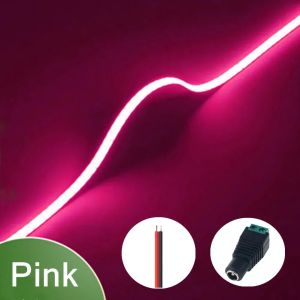 12V 24V 3mm Ultrafine COB LED Strip Light Dimmable 5m High Density Flexible 400LEDs Light Strip Room TV Background Decoration