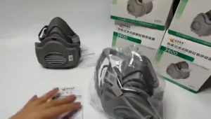 3M หน้ากากกันฝุ่น 3200 หน้ากากป้องกันฝุ่นอุตสาหกรรมตกแต่งล้างทําความสะอาดได้เชื่อมไฟฟ้าป้องกันแรงงานแร่ถ่านหินสีสเปรย์การประชุมเชิงปฏิบัติการ